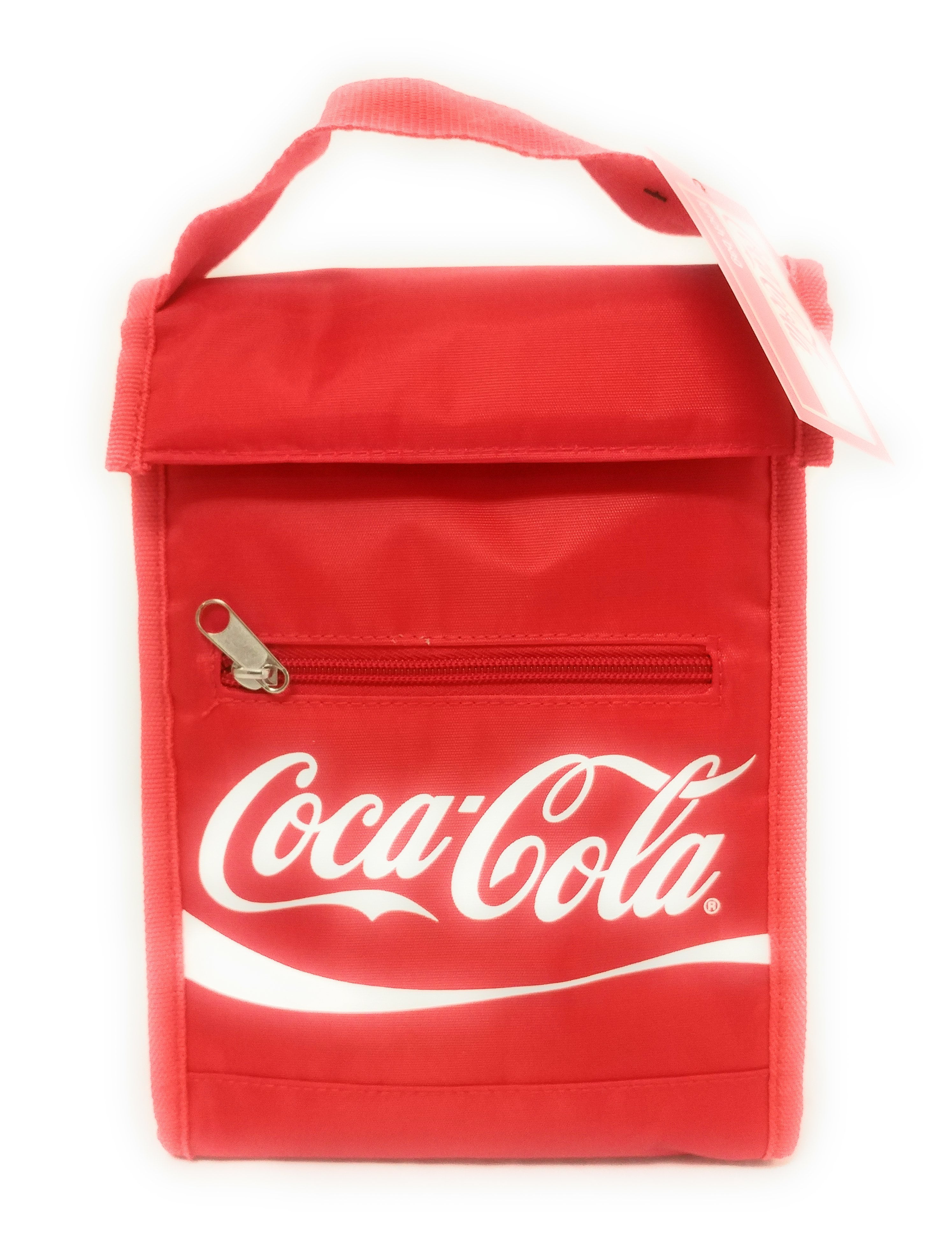 Coca-Cola Lunch Bag Cooler with Handle Coke Insulated Sack Tote ...