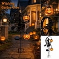 thumbnail image 2 of Solar Powered Witch Garden Stake Light, Outdoor Waterproof Halloween Decoration, Great Gift for Gardeners Halloween Decor Lovers, 2 of 8