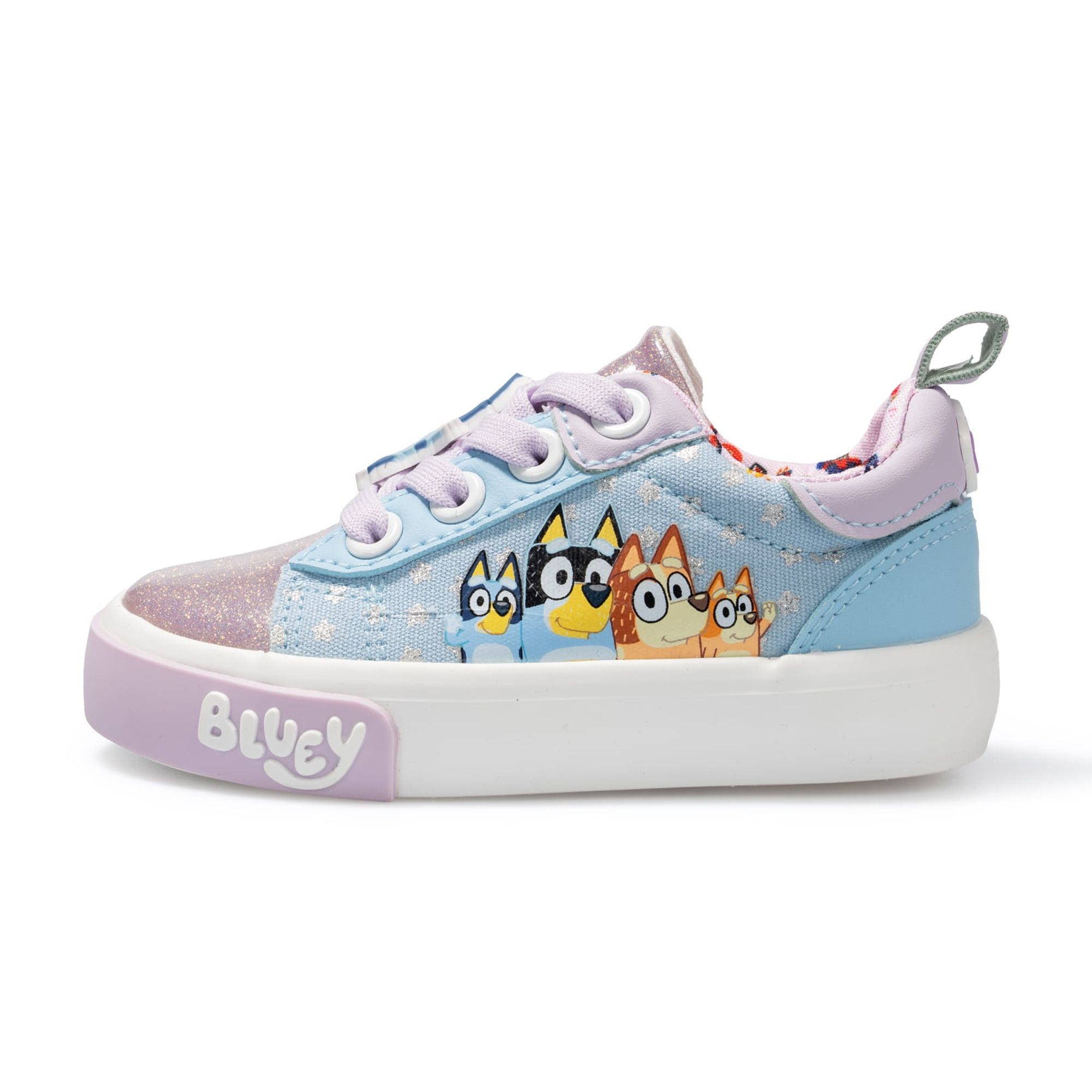 Bluey Toddler Girls Slip-On Court Sneakers photo 3