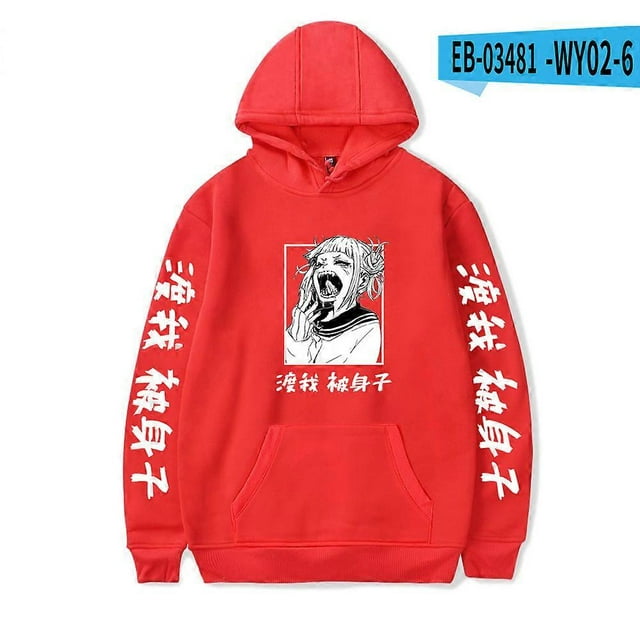 Sudadera con capucha de anime japonés, forro polar, unisex, ropa deportiva informal
