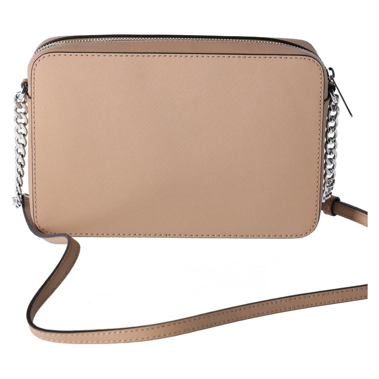 Jet set large saffiano leather crossbody truffle cheap