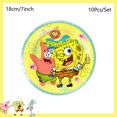 thumbnail image 1 of SpongeBob Party Decorations Disposable Tableware Cup Baby Shower Birthday Theme Plate Tablecloth Kids Birthday Party, 1 of 1