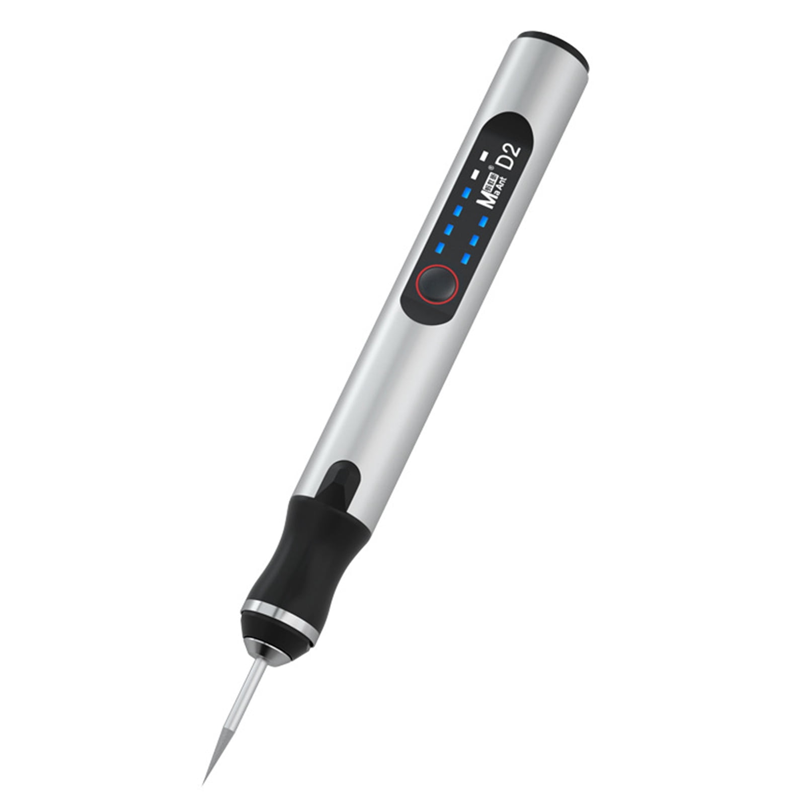 BIBABLYKE Electric Engraving Pen with 7Bit USB Rechargeable Cordless Engraving Machine Cordless Rotary Tool for Carving Glass Wood