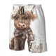 thumbnail image 4 of Balery C Traje de Baño Estilo Hawaiano para Hombre, Shorts de Secado Rápido con Bolsillos-XX-Large, 4 of 6