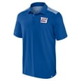 thumbnail image 2 of Men's Fanatics Royal New York Giants Long Shot Polo, 2 of 3