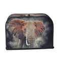 thumbnail image 2 of Haiem Elephant in Smoke Print Toaster Covers 2 Slice Wide Slot,Bread Dust Cover & Fingerprint Protection,Bread Machine Cover,Appliance Covers, 2 of 7