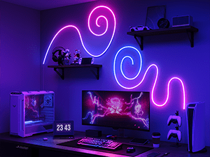 Govee Neon Rope Light 2S Indoor 13.12 ft Color Changing LED Rope Lights