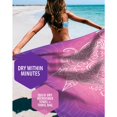 thumbnail image 2 of Toalla de Playa de Microfibra VENTURE 4TH Secado Rápido Compacta Morada, 2 of 9