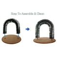 thumbnail image 6 of Perfect Cat Self Grooming Arch Post & Toy with Bristle and Catnip For Scratching, Brushing, and Massaging - Cat Grooming Arch - 5 Star Super Deals, 6 of 8