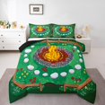 thumbnail image 2 of Erosebridal Wood Comforter Sets Full Size, Jungle Botanical Comforters & Duvets, Camping Decor, Reversible 3 Pieces, 2 of 7
