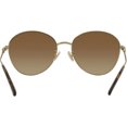 thumbnail image 3 of Coach HC7097B-90051359 Women's Irregular Metal Frame Sunglasses, 3 of 5