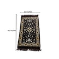 thumbnail image 1 of DWEEP SARA Eid Prayer Mat 60" x 36" – Soft Islamic Prayer Rug, Dark Brown, 1 of 1