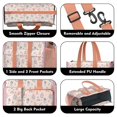 thumbnail image 3 of Teacher Tote Bag,Rainbow Princess Castle Pattern Teacher Utility Tote Bag,Large Work Tote Bags for Women with Multiple Pockets,Top Zipper Closure,13.8x10.6x6.7 Inch, 3 of 5