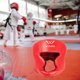 thumbnail image 1 of Guantes de boxeo para entrenamiento de artes marciales rojo pequeño perfecl, 1 of 8