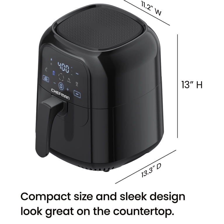Chefman TurboFry Touch 6 Qt Air Fryer with Digital Display photo 8