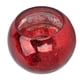 thumbnail image 2 of Fyearfly Portavelas de Vidrio Redondo Candelita de Vidrio Titular votivo Difusor de Aceite Esencial para el Banquete de Boda Restaurante Decoración del hogar Flor de Hielo Rojo, 2 of 5
