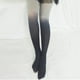 thumbnail image 1 of Medias por encima de la rodilla para mujer Medias de rayas con degradado de color Medias de seda para mujer, 1 of 2