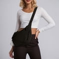 thumbnail image 4 of XQWJWLA Crossbody Bag for Women Stylish Casual Corduroy Crossbody with Zipper Closure and Adjustable Strap for Everyday Use and Travel, 4 of 7