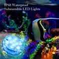 thumbnail image 3 of 4PCS Submersible LED Lights with Remotes RGB 16 Colors Waterproof Pond Lights Underwater Lights for, 3 of 8
