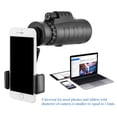 thumbnail image 4 of Telescopio Monocular Óptico Universal 40X60 10X Hd Lente De Teléfono Con Clip De Teléfono Para Juego De Pelota Concierto Teatro Ópera Con Película Verde Lente De Vidrio Multicapa Y Prisma Bk4 Kearding EL010855-00, 4 of 4