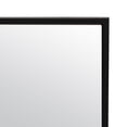 thumbnail image 4 of SAFAVIEH Yesmi 24 in. x 36 in. Rectangle Mirror, Black, 4 of 5