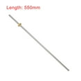 thumbnail image 5 of Uxcell 0.2'’ x0.08''x0.47'' Tornillo con tuerca de cobre para impresora 3D tono plateado de acero inoxidable 1 pieza 21.65" x 0.08" x 0.16" 1, 5 of 5