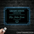 thumbnail image 5 of Craftnamesign Custom Graduate Name Sign, Graduation Gifts, Metal Yard Art, Memorable Gifts Decor, 5 of 5