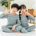 thumbnail image 1 of Conjuntos de pijamas de otoño para niños, ropa de dormir para niños, trajes de Navidad, ropa de dormir de animales de dibujos animados, pijamas familiares para niñas, 1 of 2