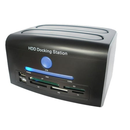 Useful 2.5, 3.5 inch SATA IDE HDD Docking Station Dual Hard Disk Drive Dock ESATA