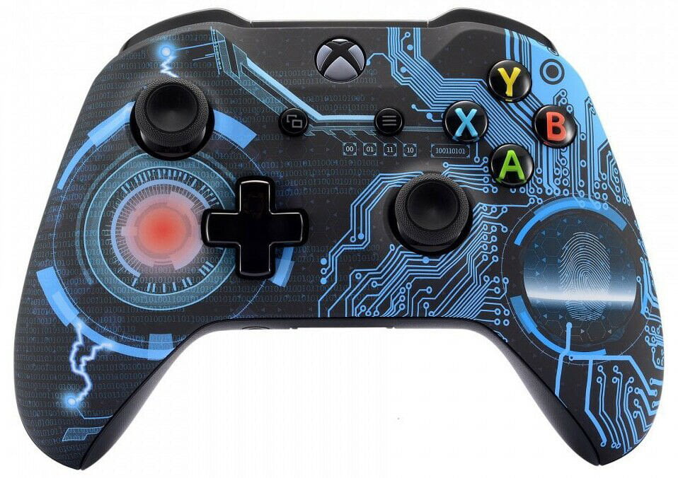 Blue Tech Xbox One S Un Modded Custom