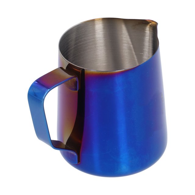 Taza para espumar, jarra para espumar de acero inoxidable, jarra para leche, suministros de café, confiabilidad excepcional