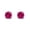 rose red, variant on One Pair 6.5mm Lab Grown Pigeon Blood Red Ruby With Inclusions Gemstone For Women S925 Sterling Silver Earrings Fine Jewelry