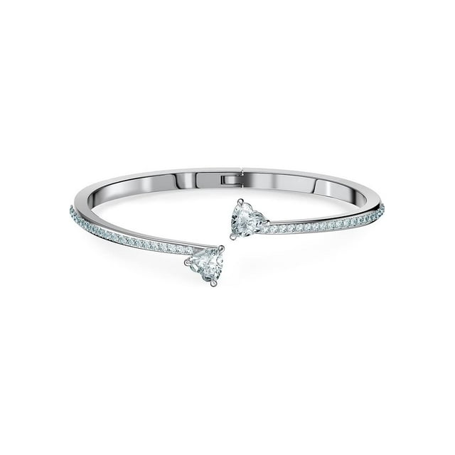Brazalete Swarovski Mesmera en forma de corazón con cristales transparentes