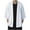 White, variant on Yanghang Men's Summer Thin Ice Silk Sunscreen Clothing Large Casual Solid Color Cloak Coat Casual