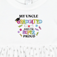 thumbnail image 4 of Inktastic My Uncle Graduated and I'm Super Proud Girls Baby Dress, 4 of 5