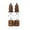 19-2*8", variant on Wood Salt and Pepper Mill Set, Pepper Grinders, Salt Shakers with Adjustable Ceramic Rotor 8 inches by KAUKKO (2 Pack)