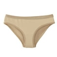thumbnail image 1 of Calzoncillos de mujer Bragas de algodón amigables con la piel simples de moda Ropa interior de mujer de cintura baja Color de piel L, 1 of 5