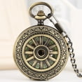 thumbnail image 4 of Classic Hand-Wound Mechanical Pocket Watch with Skeleton Dial Exquisite Gift for Christmas and Birthdays, 4 of 10