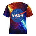 thumbnail image 5 of NASA T-Shirts for Boys Girls, Kids 3D Print Short Sleeve, Unisex Crew Neck Tee Shirts for Youth, 5 of 9