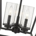 thumbnail image 4 of Marlowe Modern Black 3 Light Pendant with Clear Shade, 4 of 4