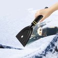 thumbnail image 4 of Hvmvliv Snow Removal Shovel Automobile Snow Shovel Winter Windshield Defrosting Shovel with Ergonomic Foam Handle Snow Scraper Defrosting Cleaning Tool for Car, 4 of 9