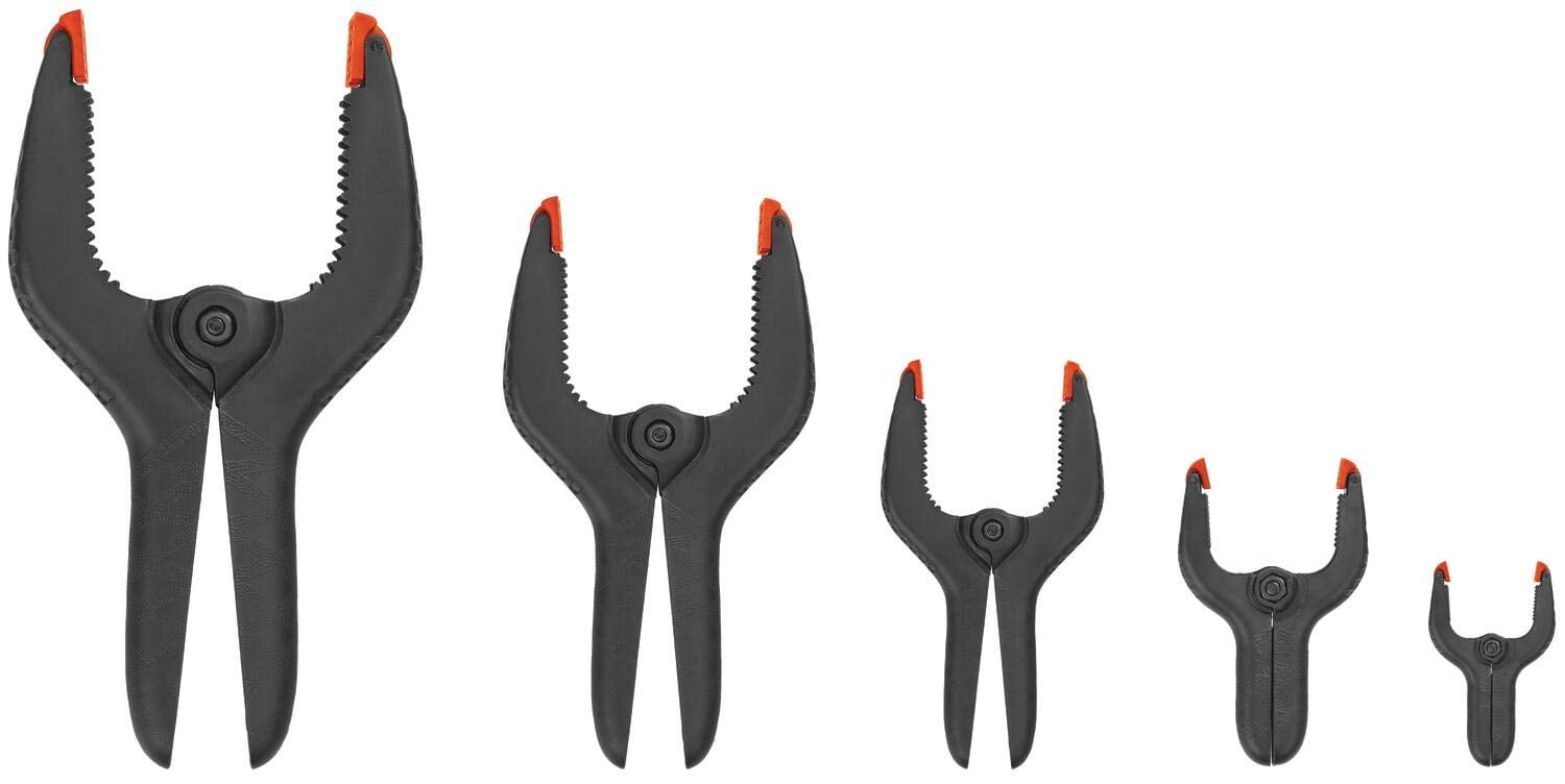 Assorted 18-Piece Spring Clamp Set BLACK DECKER (BDHT83001),