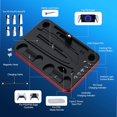 thumbnail image 6 of All in One Cooling Stand & Charger Station for PS5/Slim/Pro Console and Controller Charing Dock, Charging Stand for PlayStation Portal, Headset and Remote Holder with RGB Light Stand (Black), 6 of 14