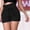 Black, variant on HUPOM Lounge Shorts Women Shorts Shorts High Short Playing Yellow L