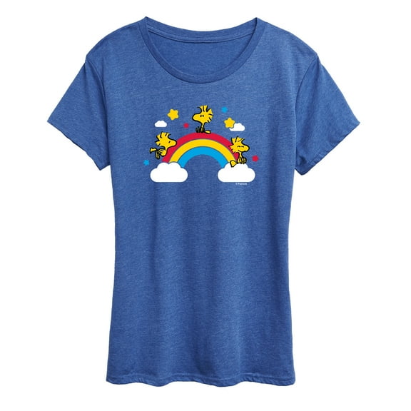Peanuts - Woodstock Rainbow - Women's Short Sleeve Graphic T-Shirt