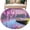 Purple Vine Lake Boat Grass, variant on Area Rug for Living Room, Spring Flowers Non-Slip Indoor Large Carpet for Bedroom/Dining Room, Purple Vine Lake Boat Grass Vintage Oil Painting Washable Low-Profile Floor Runner Rugs - 5 x 7 Ft