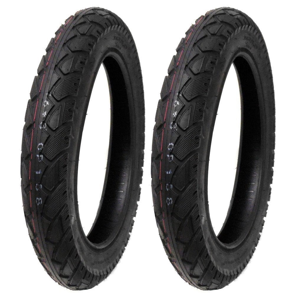 SET OF TWO Street Tread Tire Size 16x3.0 Fits Electric Bikes, Scooters