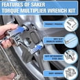thumbnail image 4 of Multiplier, Efficient Lug Nut Remover with Storage Box for Cars, 4 of 7
