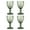 Type C, variant on Giaone Set of 4 Colored Glass Champagne Goblets for Weddings and Banquets Beverage Glassware Elegant Juice Drinking Cups