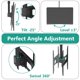 thumbnail image 4 of Soporte de techo para TV WALI CM2665-P Full Motion 26-65", 45 kg, 4 of 8
